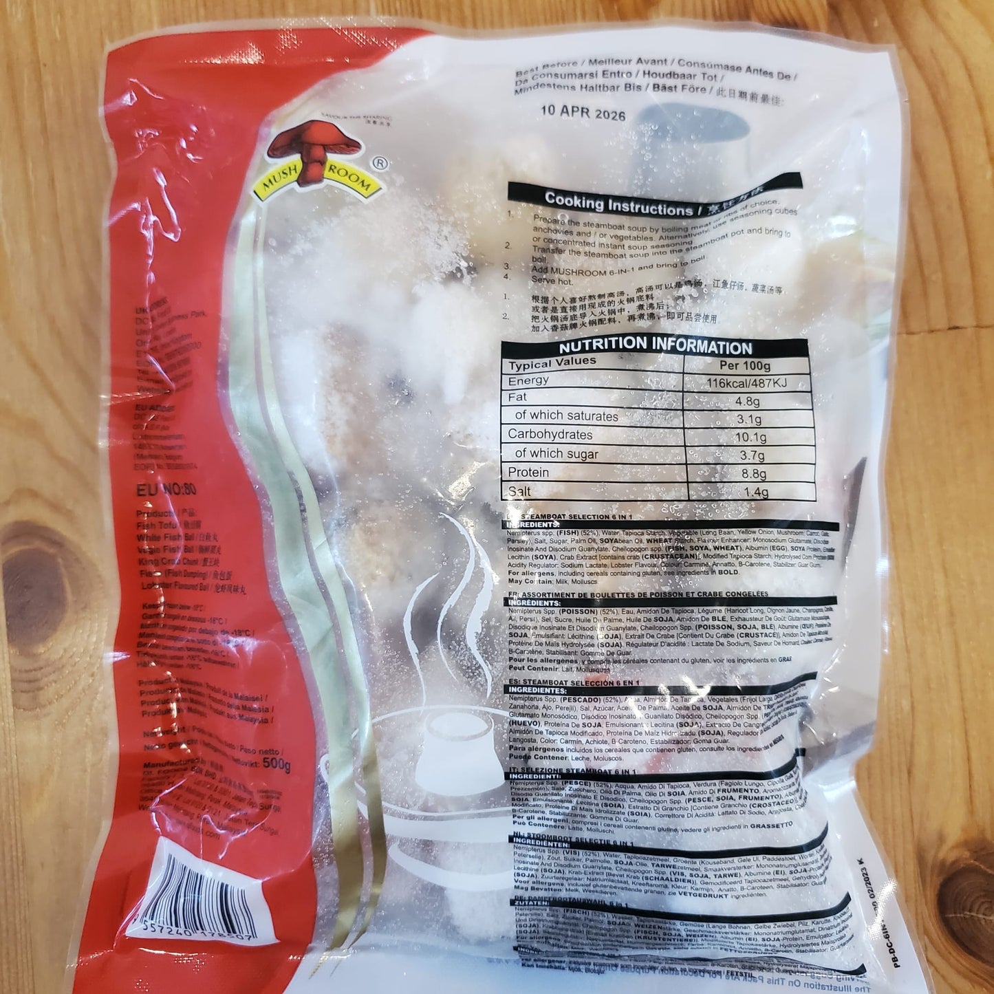 Steamboat Selection 6 in 1