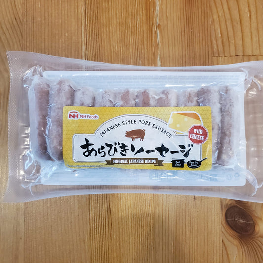 Japanese Style Pork Sausage (with cheese)