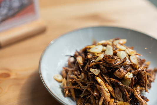 Shredded Chicken with Homemade Dark Soy Sauce